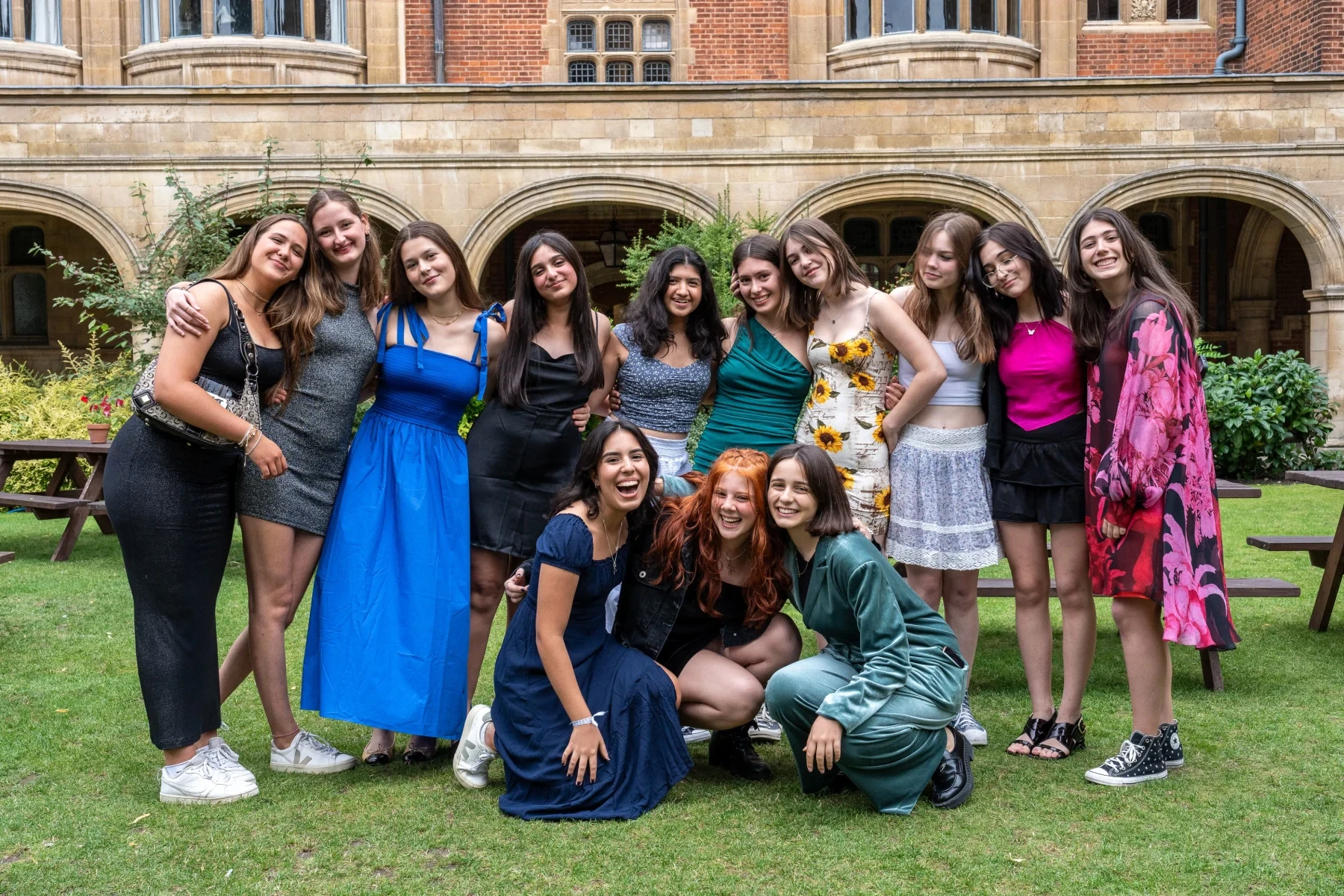 Young adults aged 16-17 at Fitzwilliam College on July 21, 2023